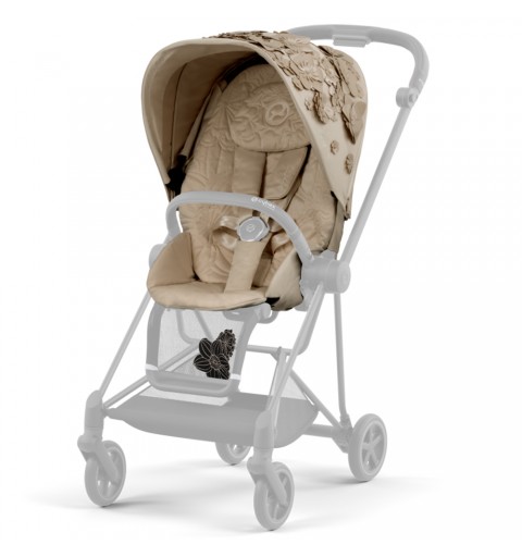 Cybex Mios 3.0 Seat Pack - tapicerka do wózka spacerowego | Simply Flowers Beige
